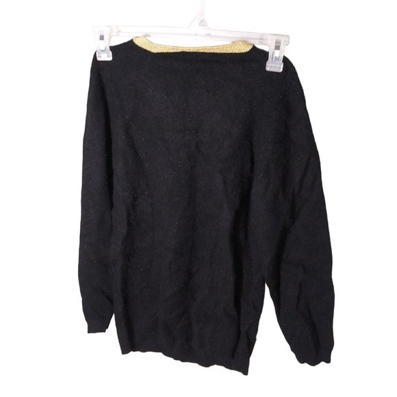 Strawbridge & Clothier Signature Collection Wool Blend Pull Over Sweater Women's - Picture 2 of 4